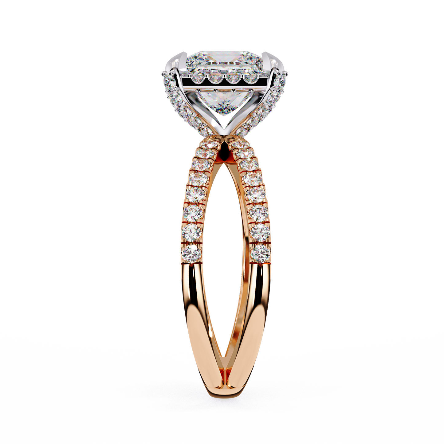 Dragon Princess Cut 2.03 Carat Solitaire Ring