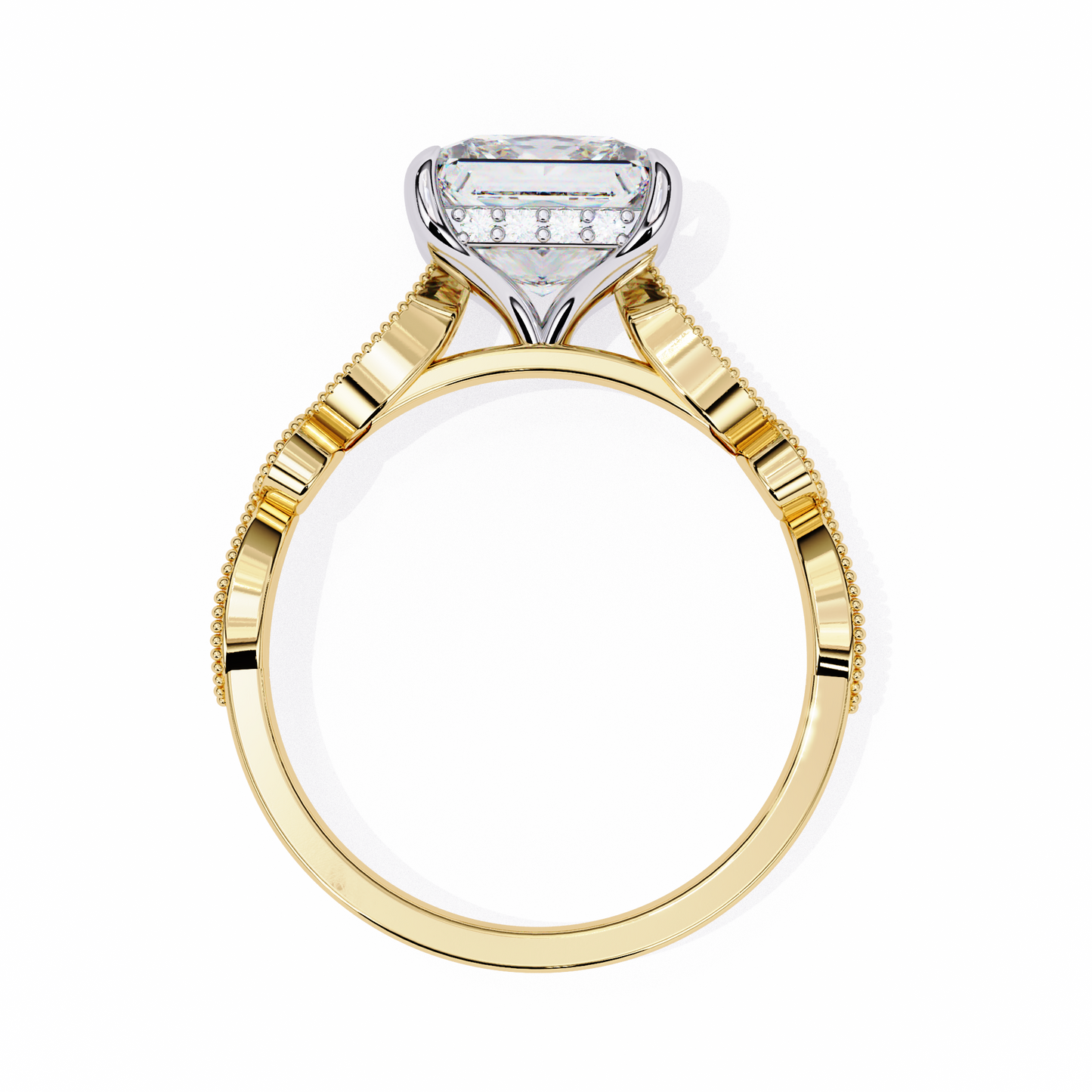 Prism Princess Cut 2.28 Carat Engagement Ring