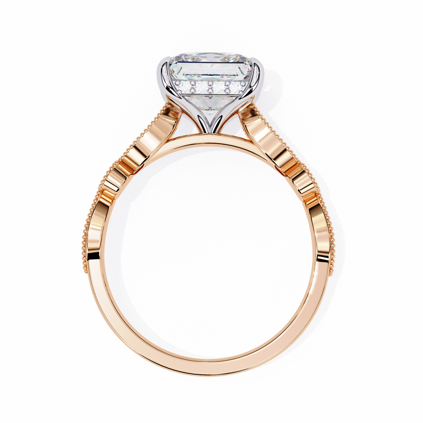 Prism Princess Cut 2.28 Carat Engagement Ring