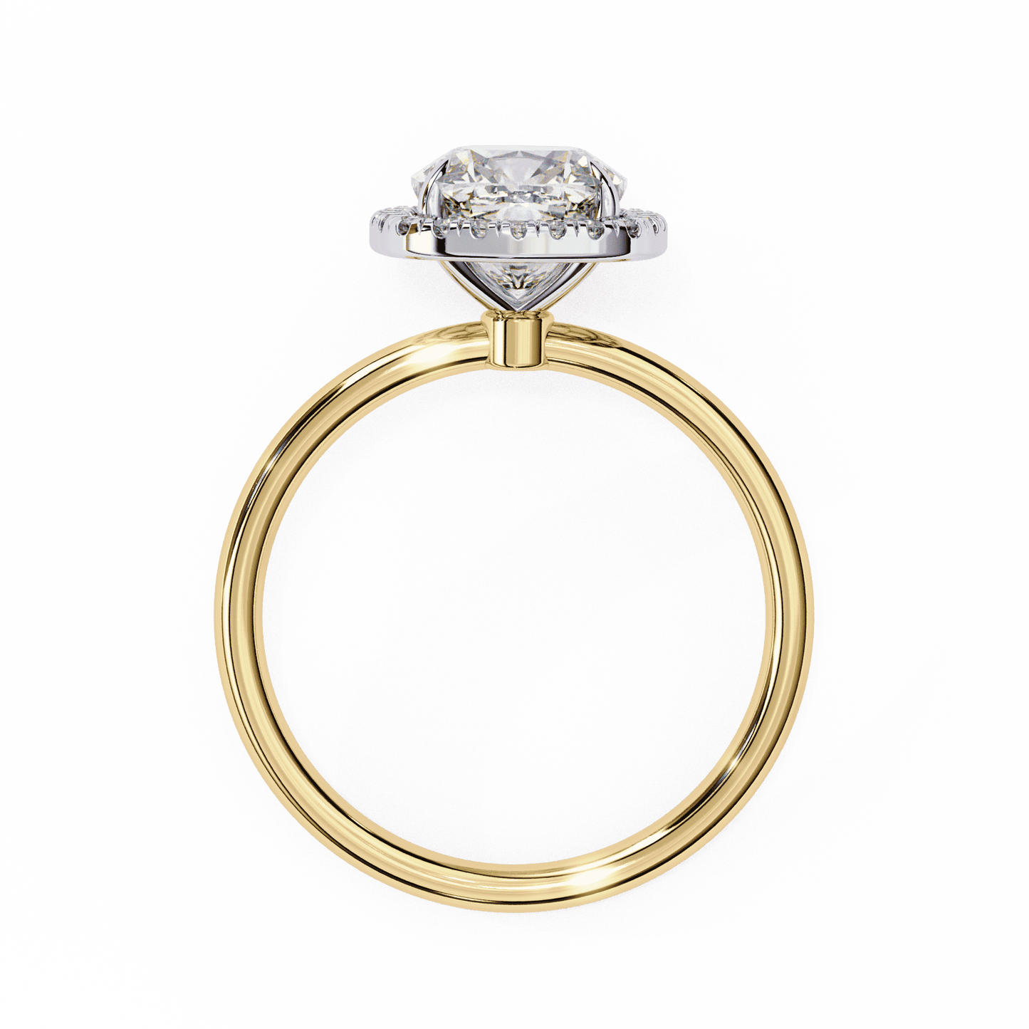 Classic Cushion Cut 1.78 Solitaire Ring