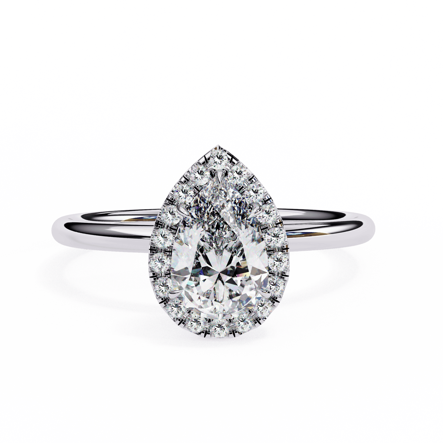 Dew Drop 1.2 Carat Solitaire Earring