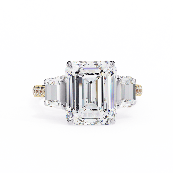 Centre Piece Emerald 3.71 Carat Engagement Ring