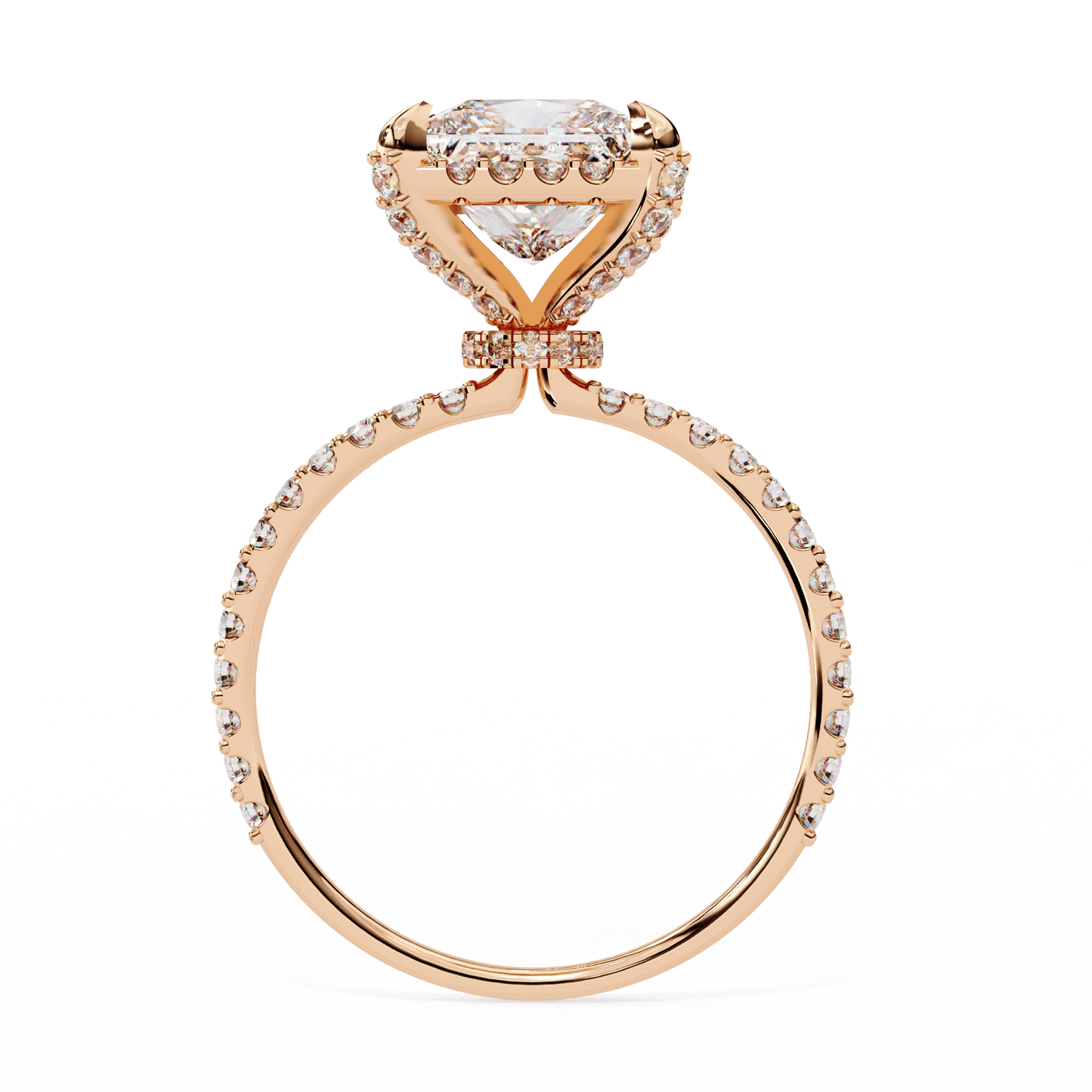 Nova Princess Cut 2.03Carat Solitaire Ring