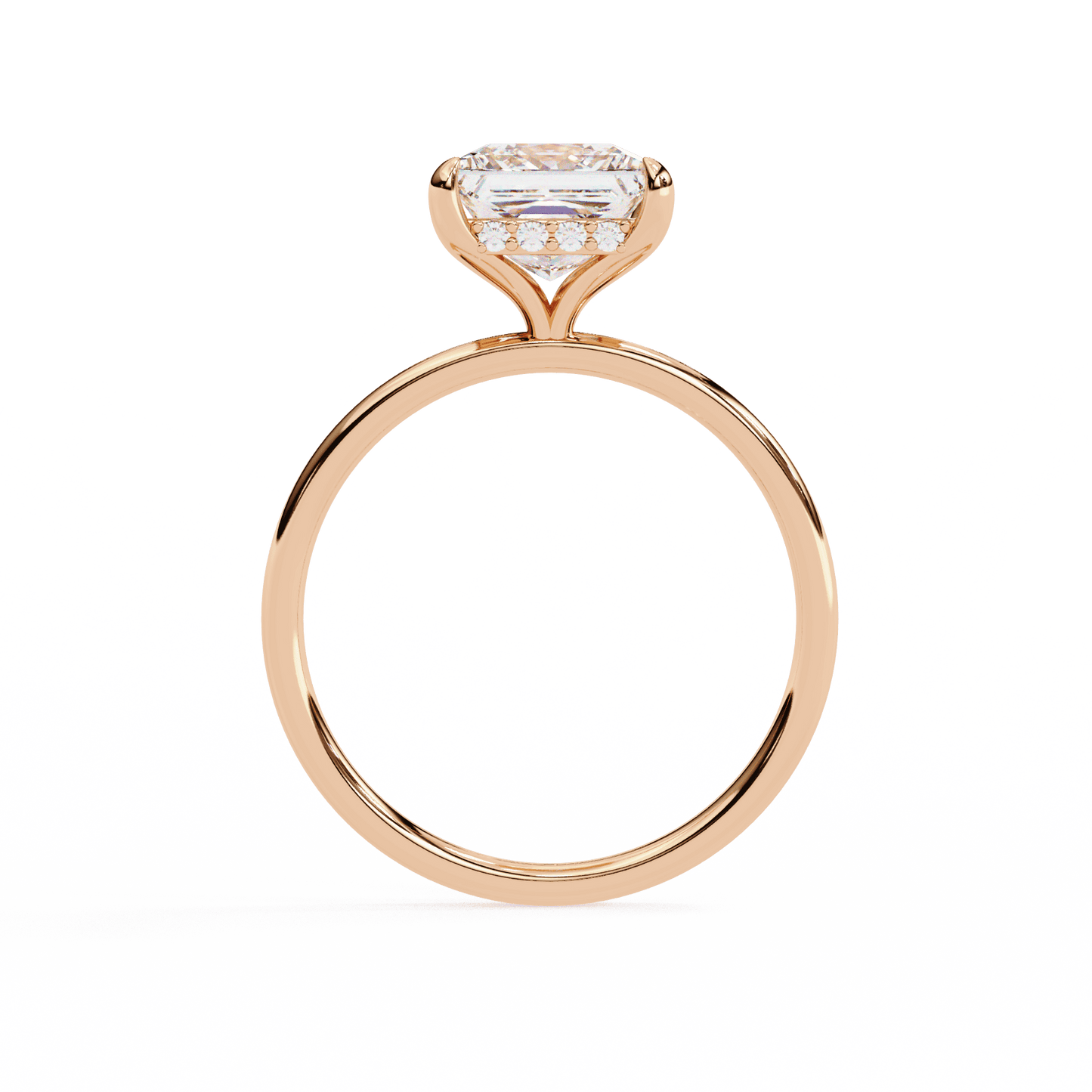 2.28 Carat Princess Cut Solitaire Ring