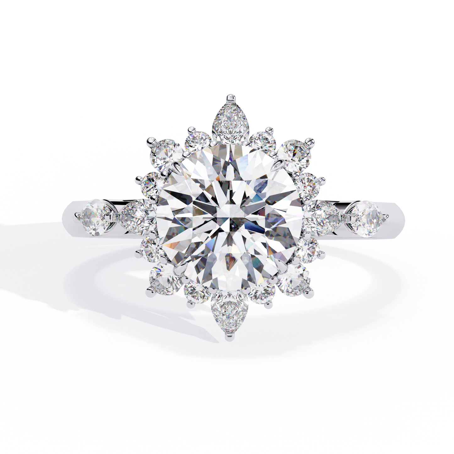 Sunshine 1.48 Carat Round Solitaire Ring