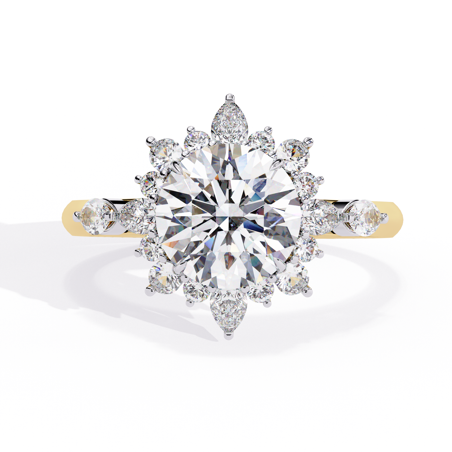 Sunshine 1.48 Carat Round Solitaire Ring