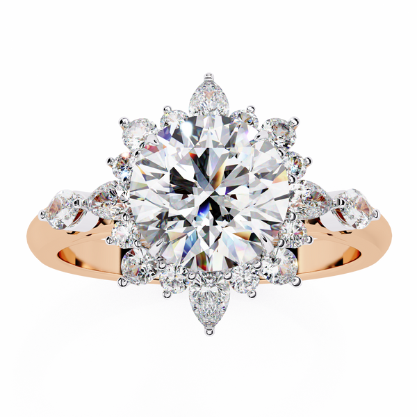 Sunshine 1.48 Carat Round Solitaire Ring