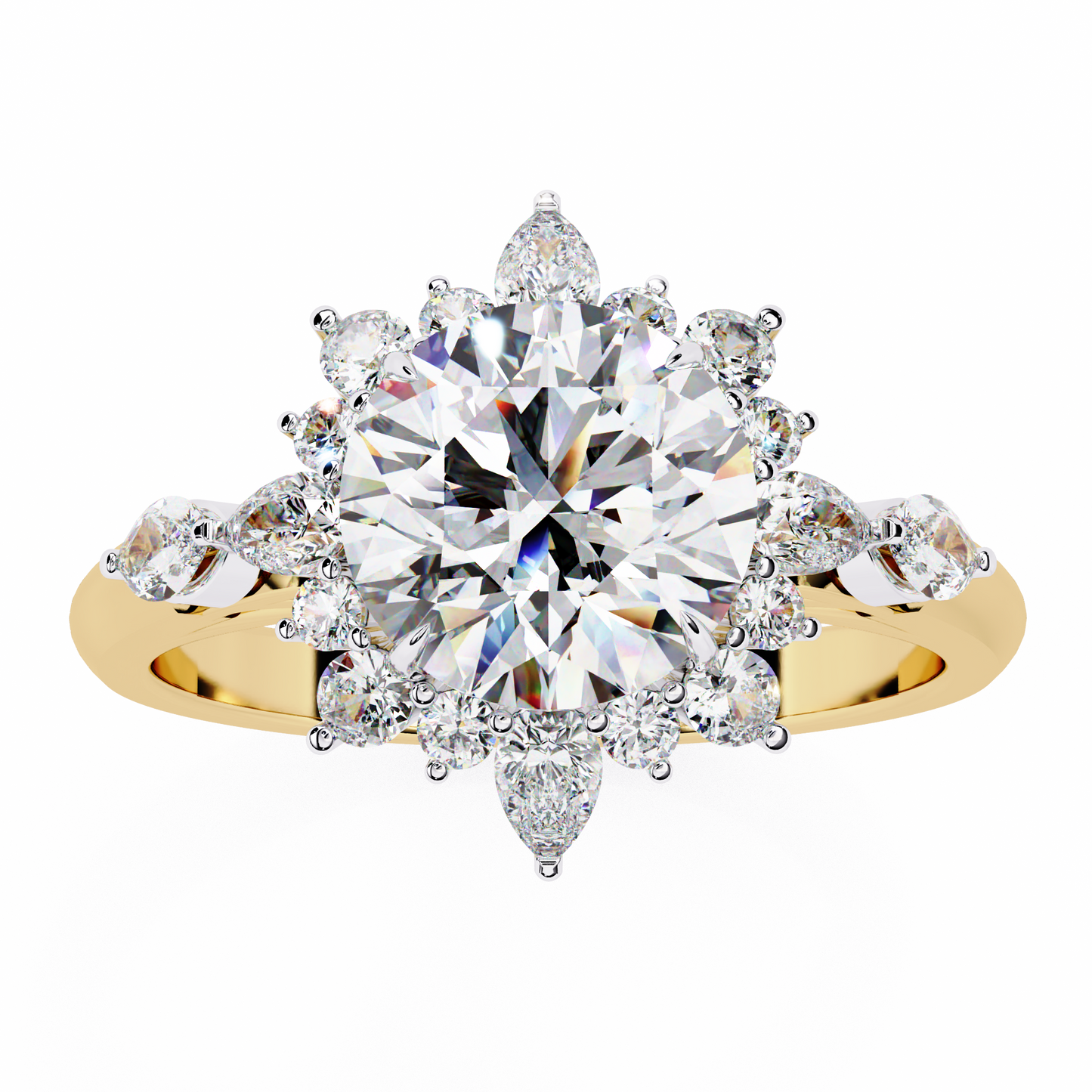 Sunshine 1.48 Carat Round Solitaire Ring