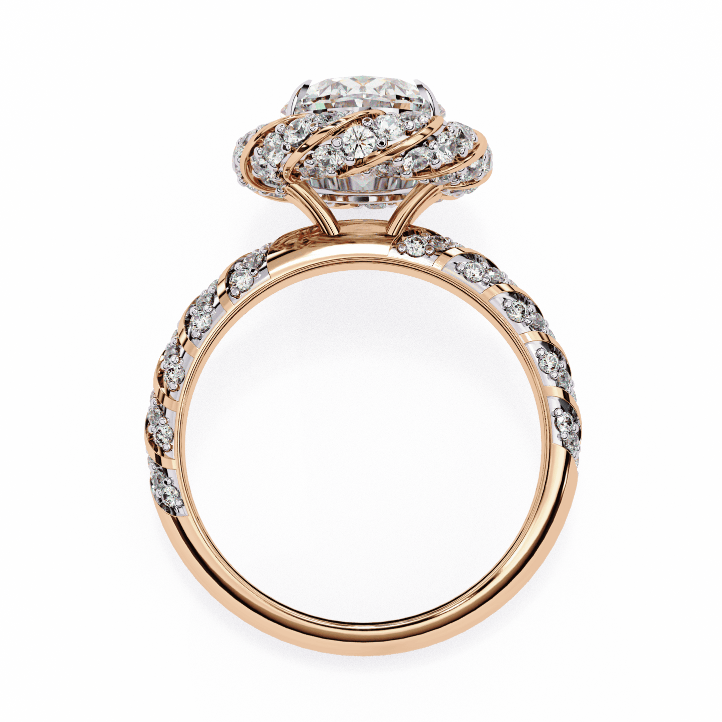 Stunning 2.42 Carat Oval Solitaire Ring