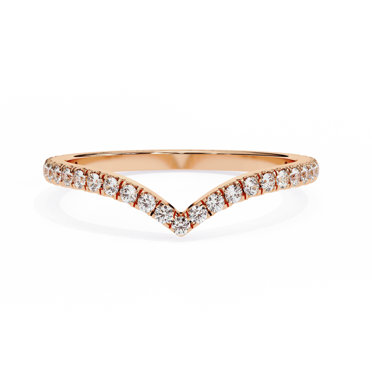 Minimalist Diamond Band