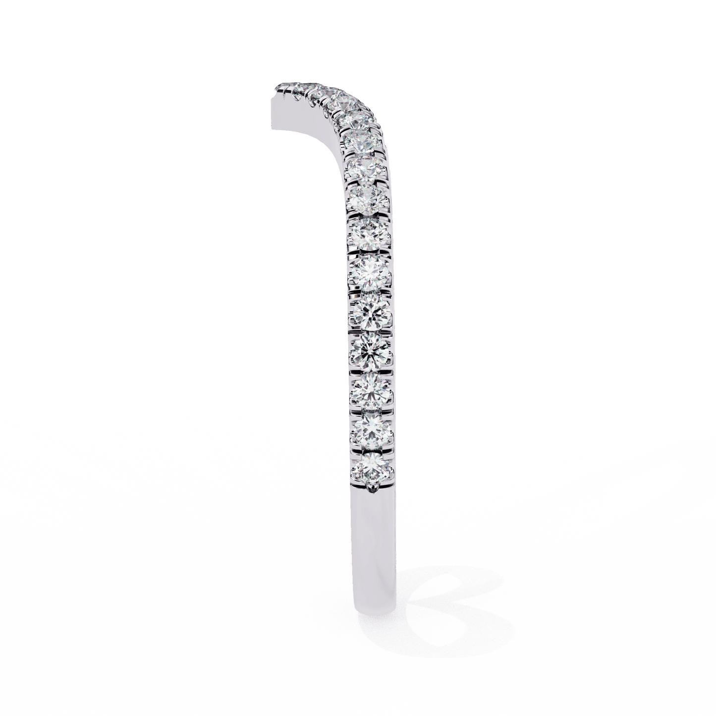 Minimalist Diamond Band