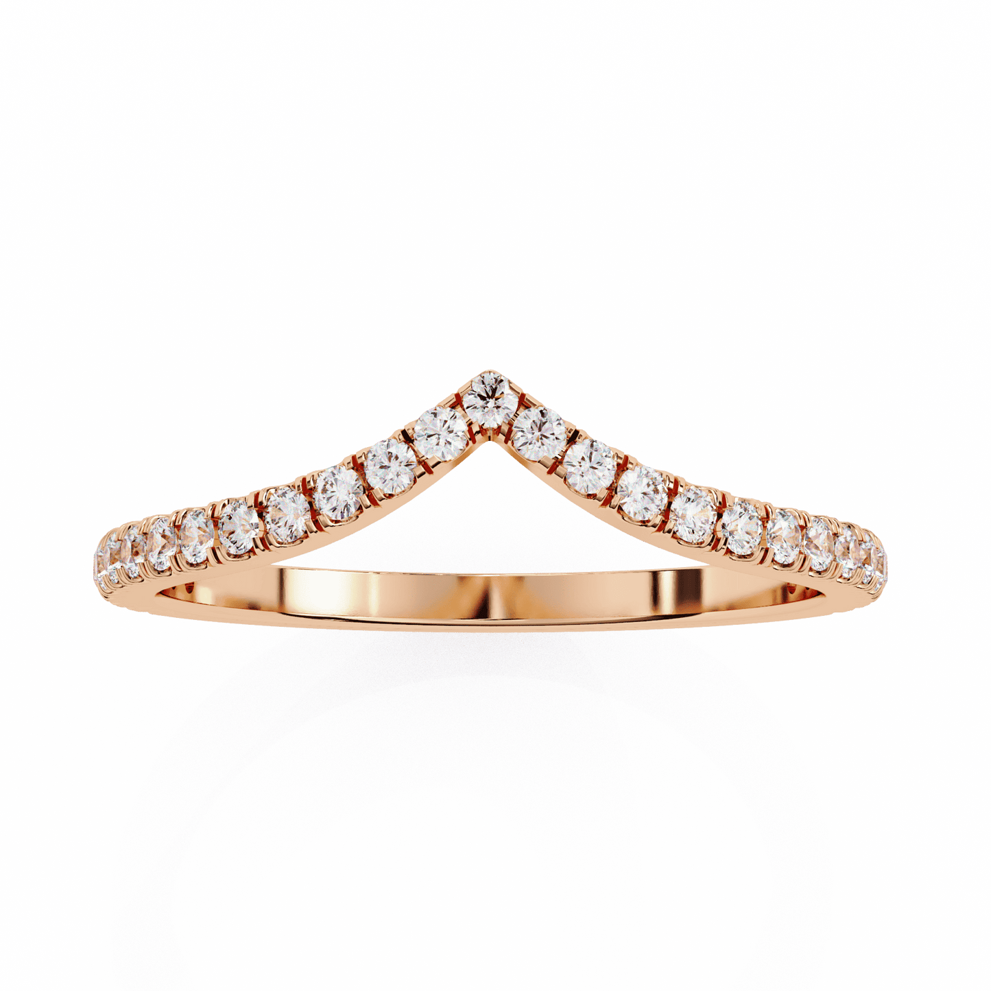 Minimalist Diamond Band