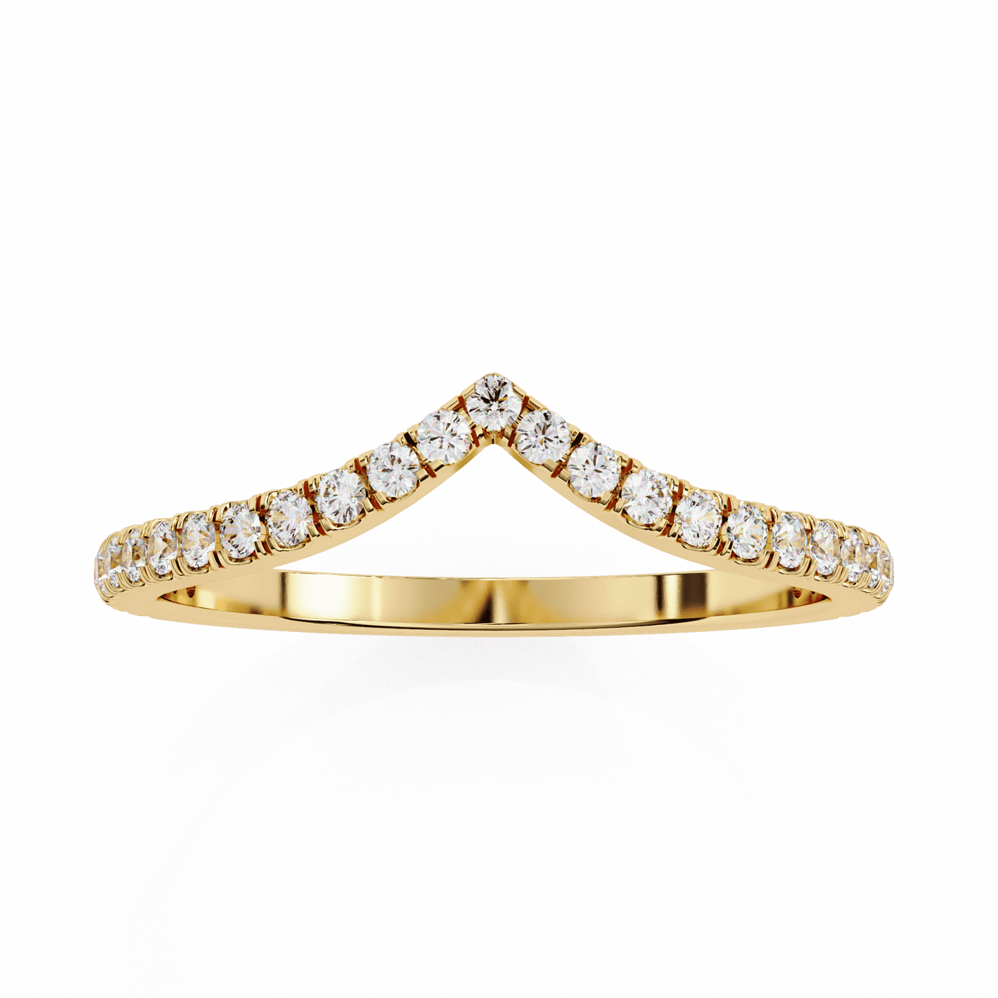 Minimalist Diamond Band
