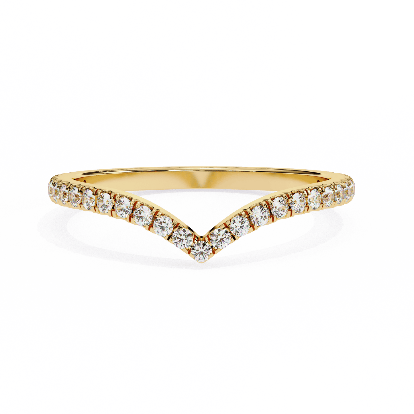 Minimalist Diamond Band