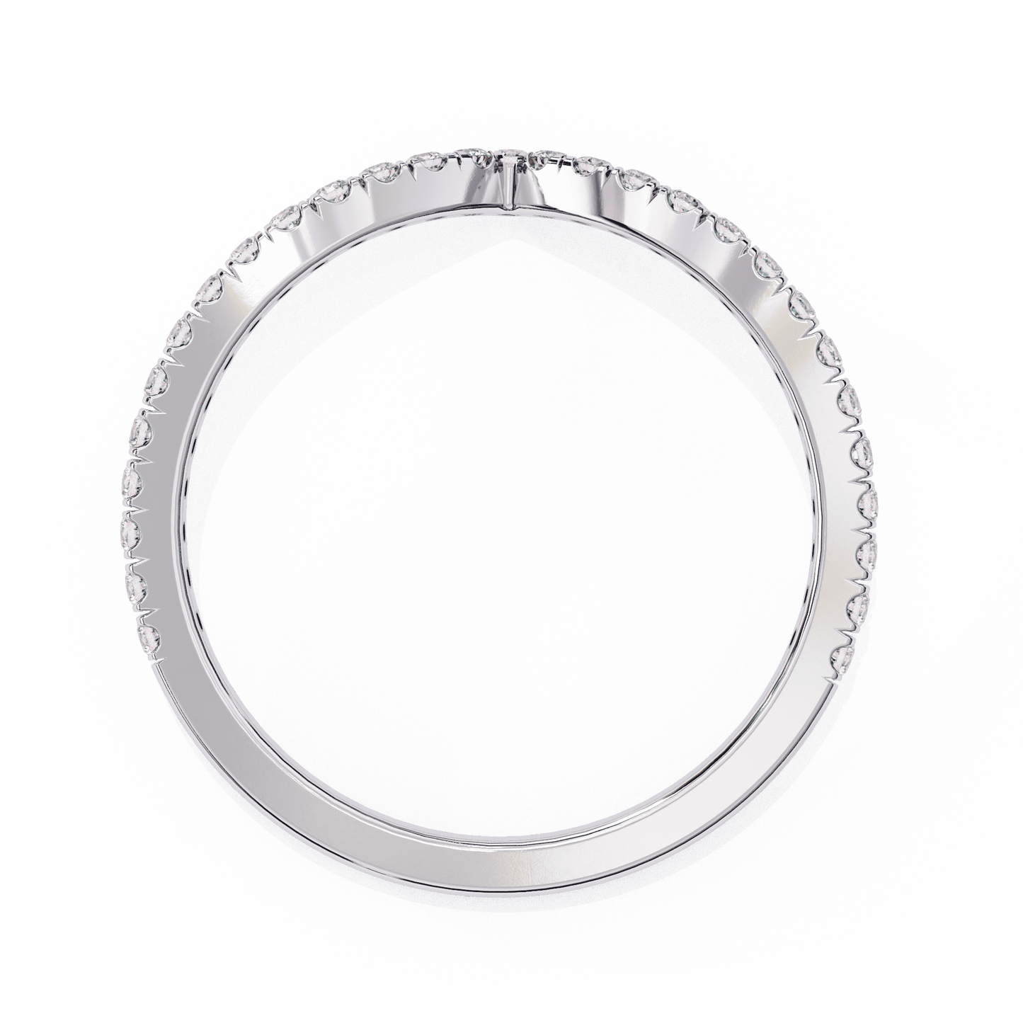 Minimalist Diamond Band