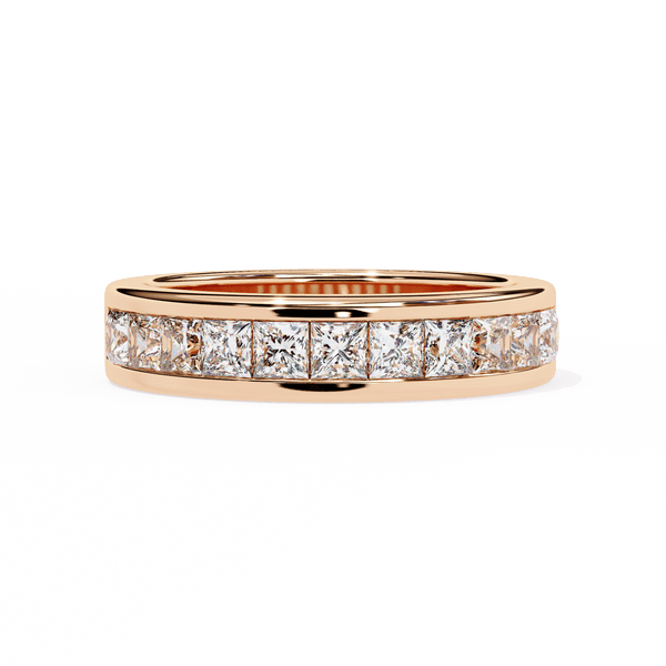 1.07 Carat Princess Diamonds Band