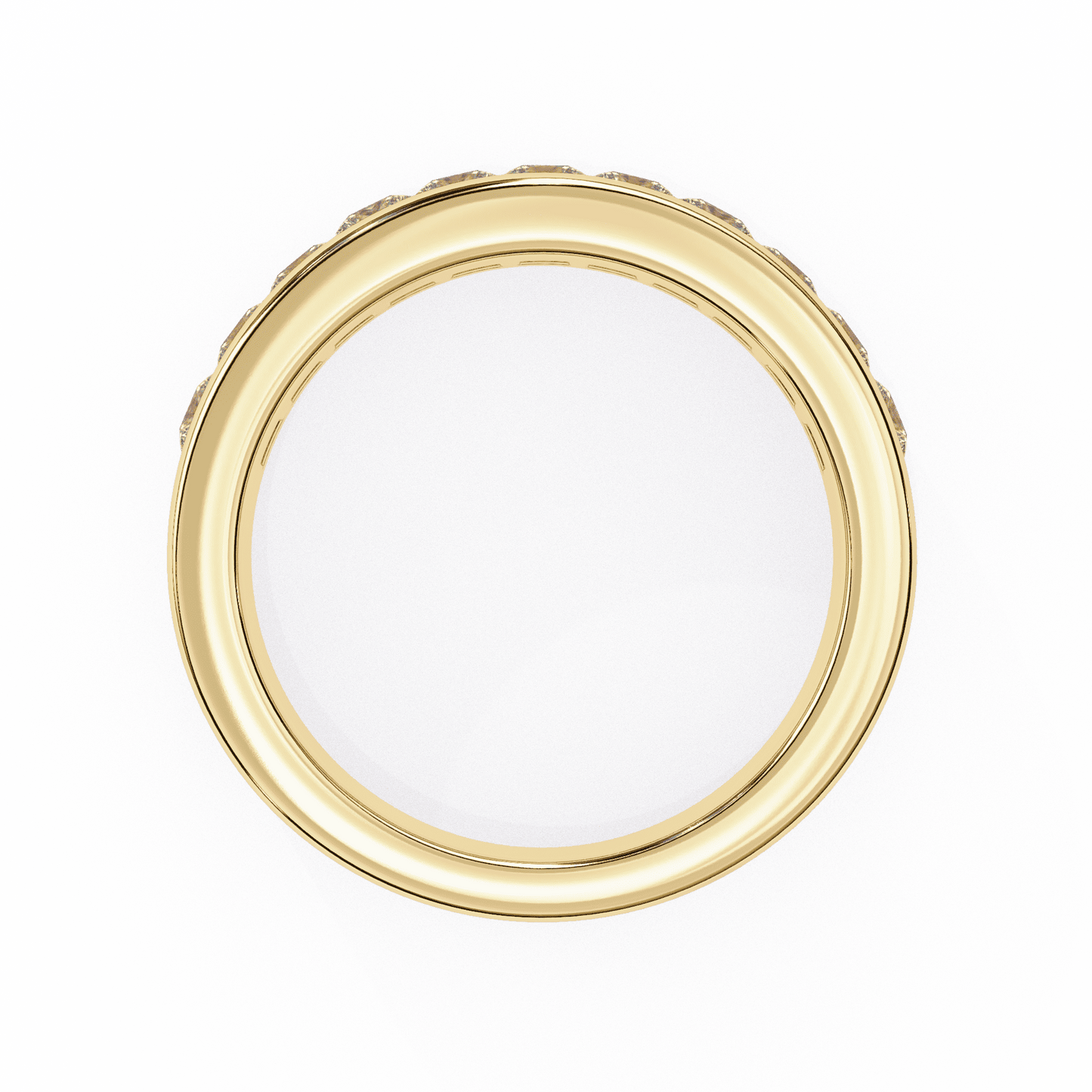 1.07 Carat Princess Diamonds Band