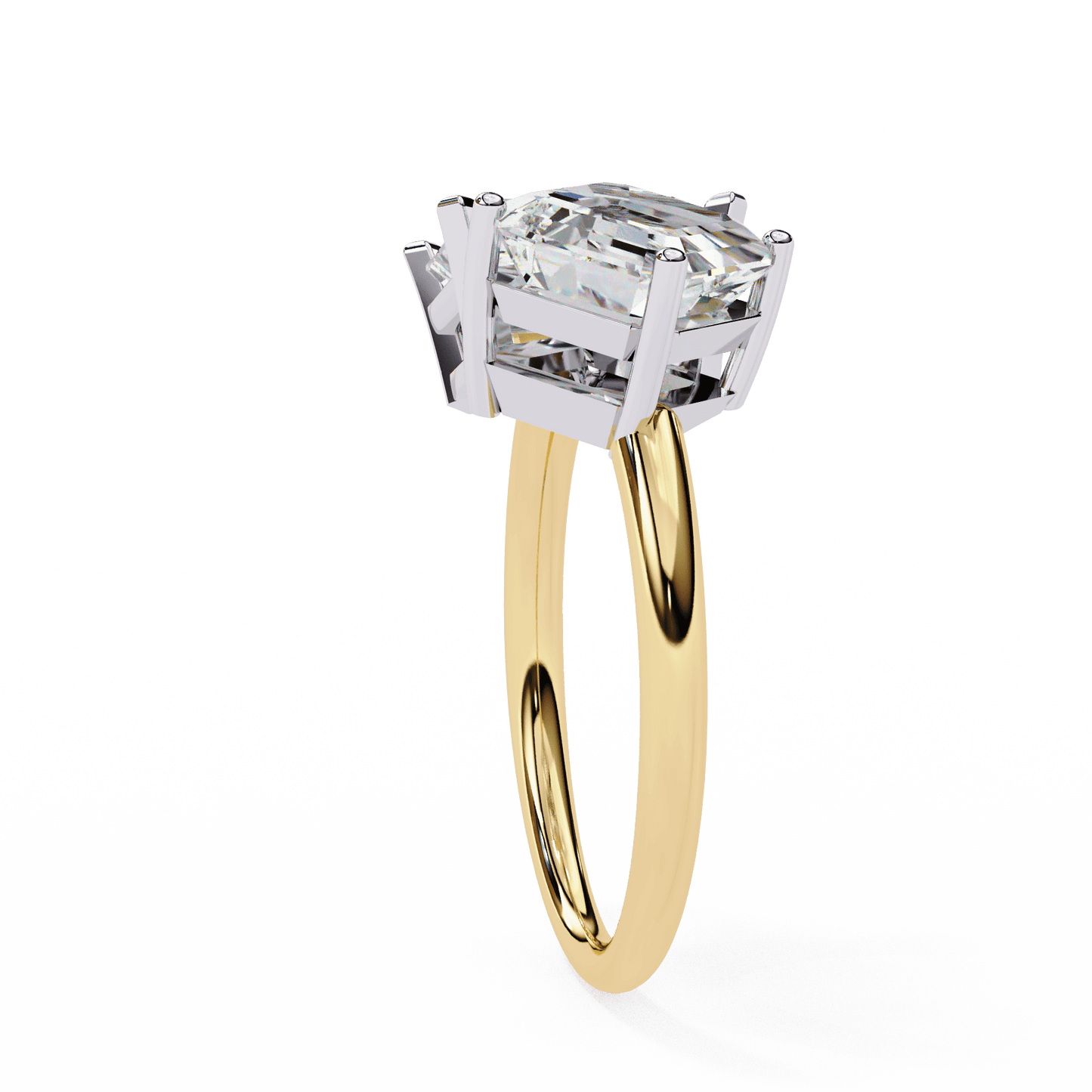 Two to Tango Solitaire Ring
