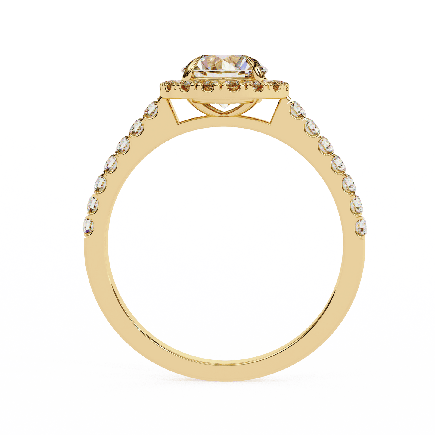 Forever Us 2.92 Carat Round Solitaire Engagement Ring