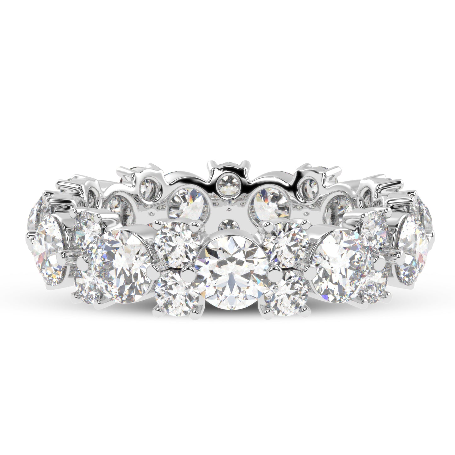 Diamonds Galaxy Ring Band