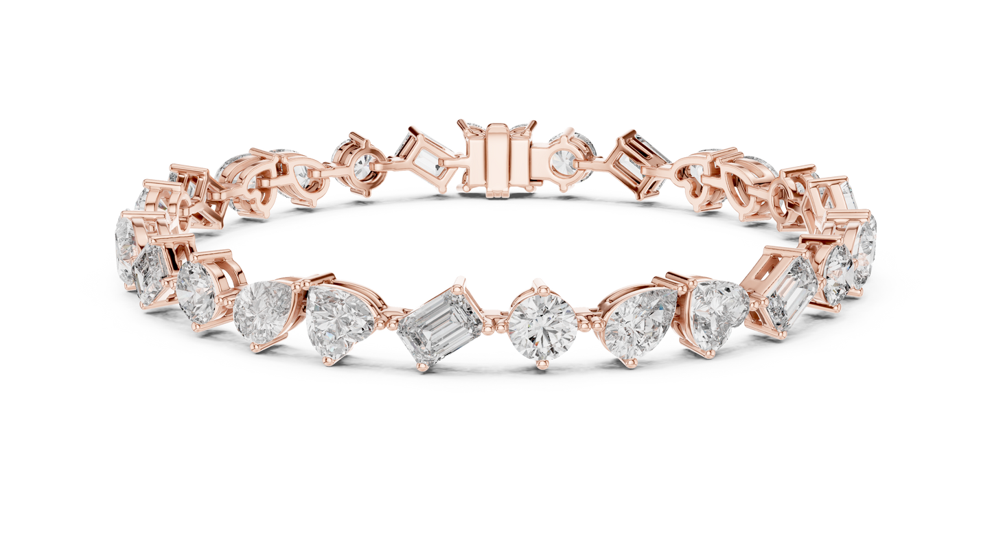 The Cut Curation Party Wear Solitaire Bracelet