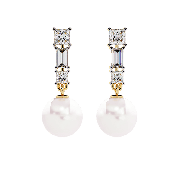 Princess of Pearls Drop Earrings