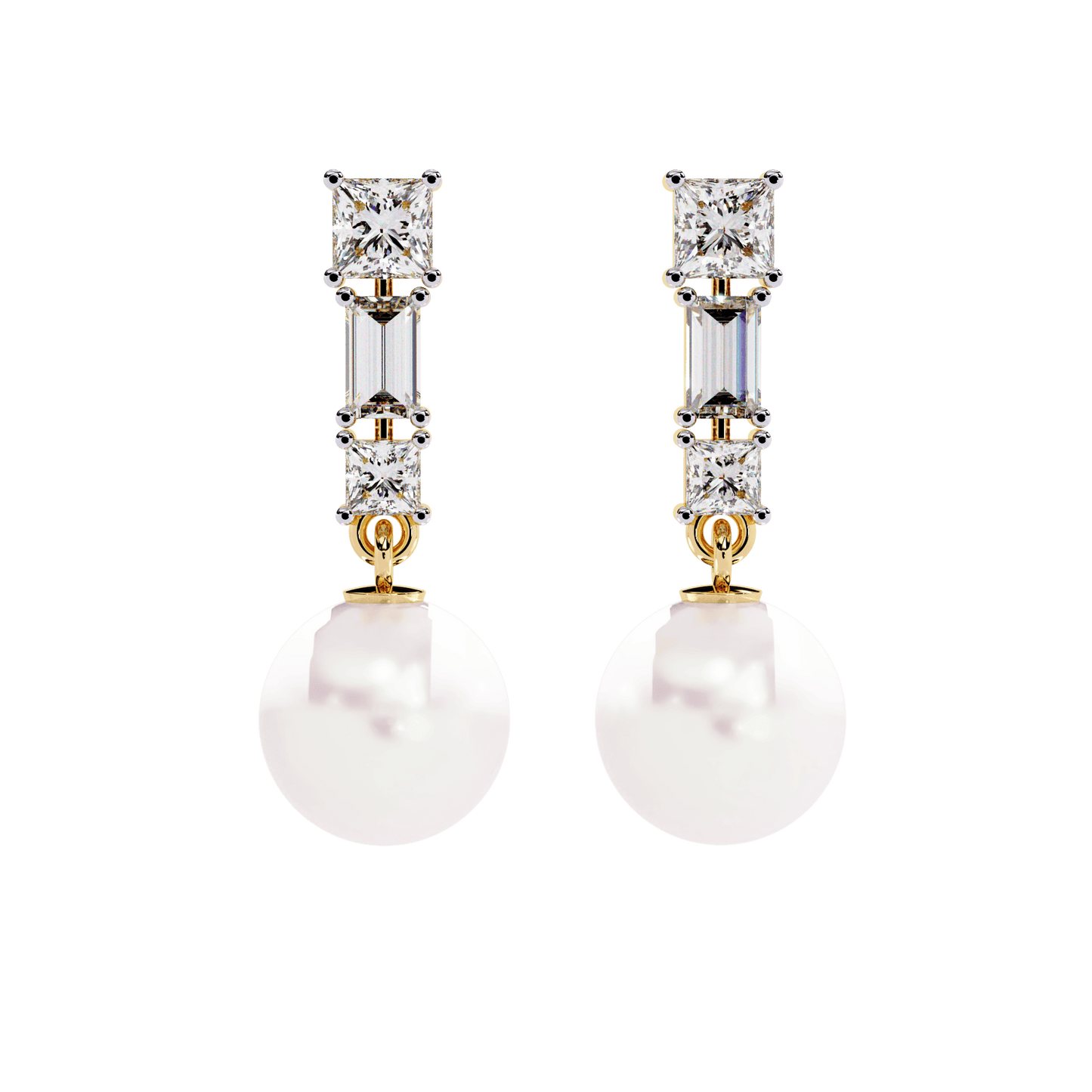 Princess of Pearls Drop Earrings