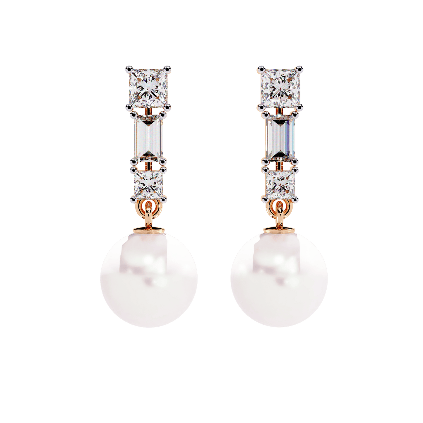 Princess of Pearls Drop Earrings