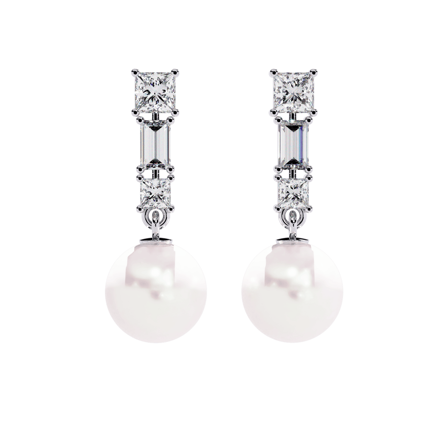 Princess of Pearls Drop Earrings