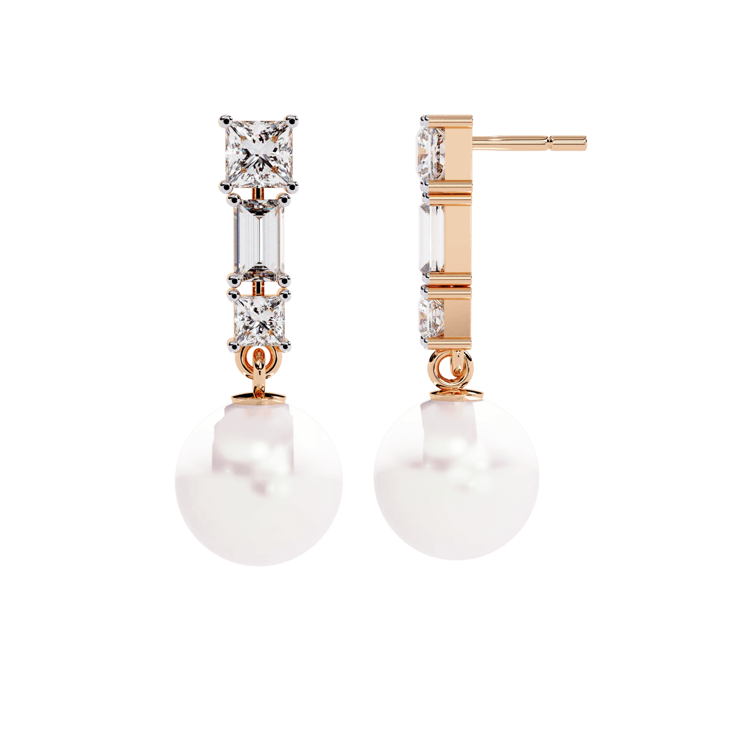 Princess of Pearls Drop Earrings
