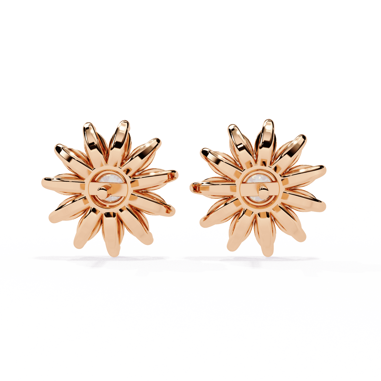Sun Rays Marquise Earrings
