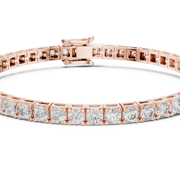 11 Pointer Classic Round Diamond Tennis Bracelet