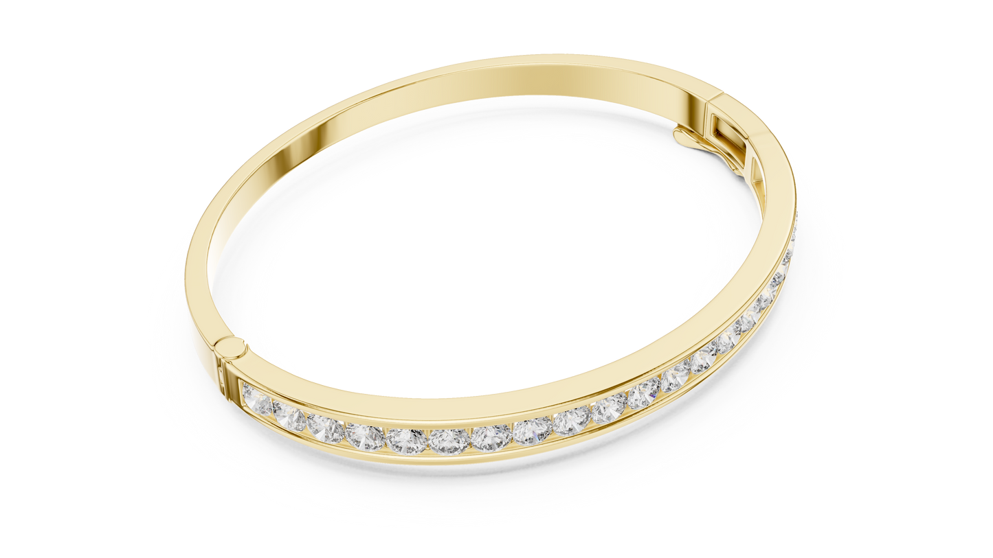 16 Pointer Classy Everyday Diamond Bangle