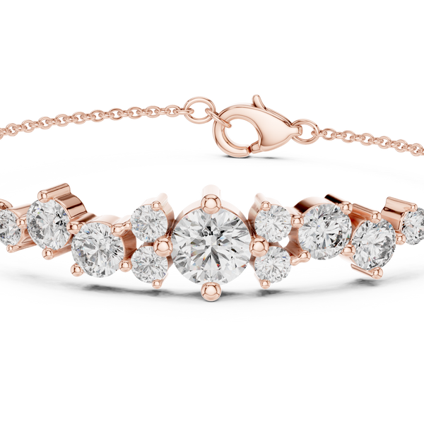 Diamond Crush Chain Bracelet