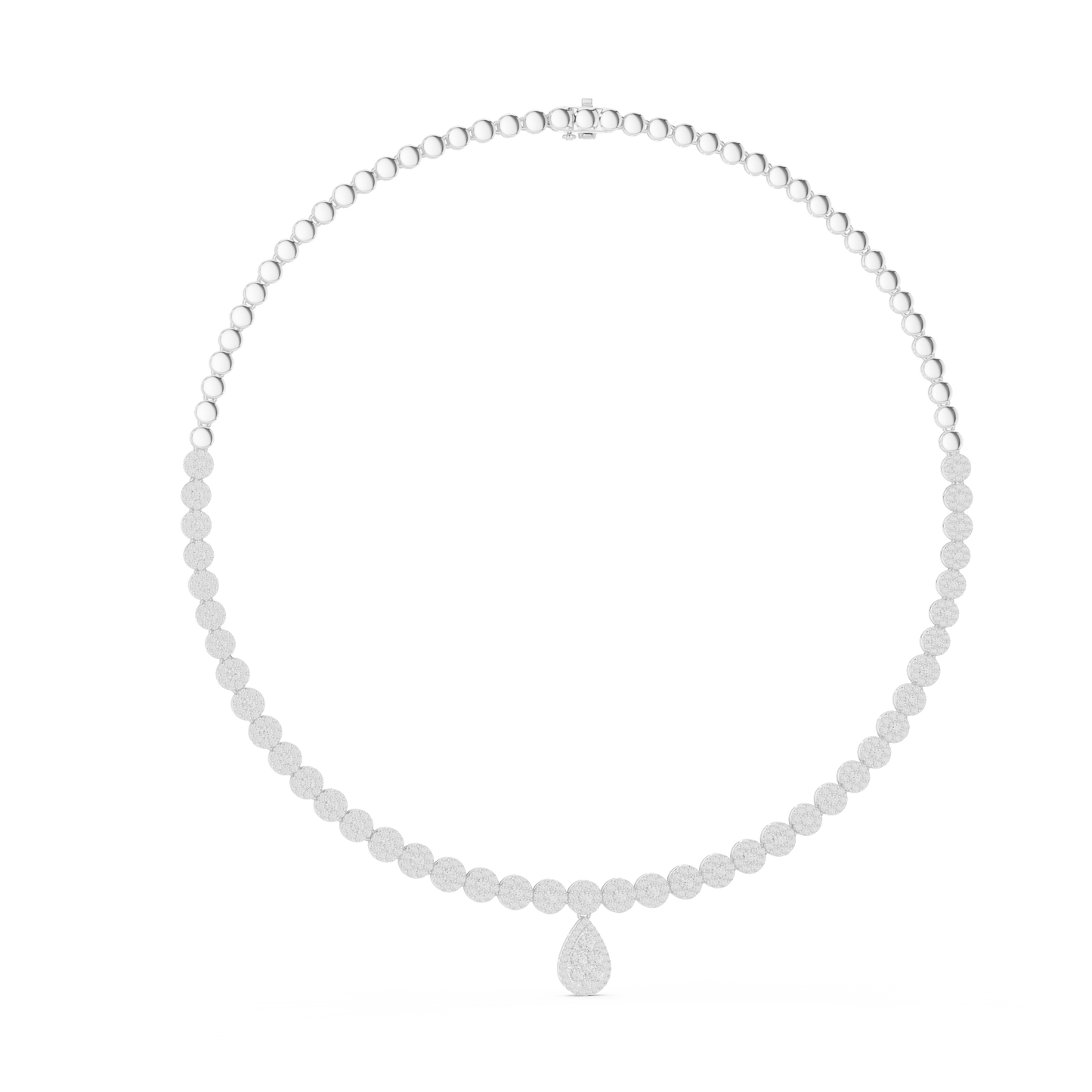 Bride's Glow Exquisite Diamond Necklace