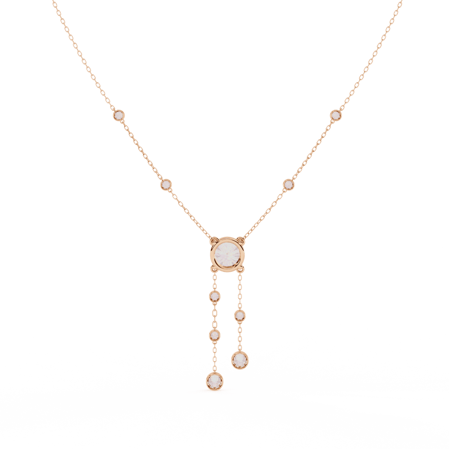 Graceful Charms Diamond Necklace