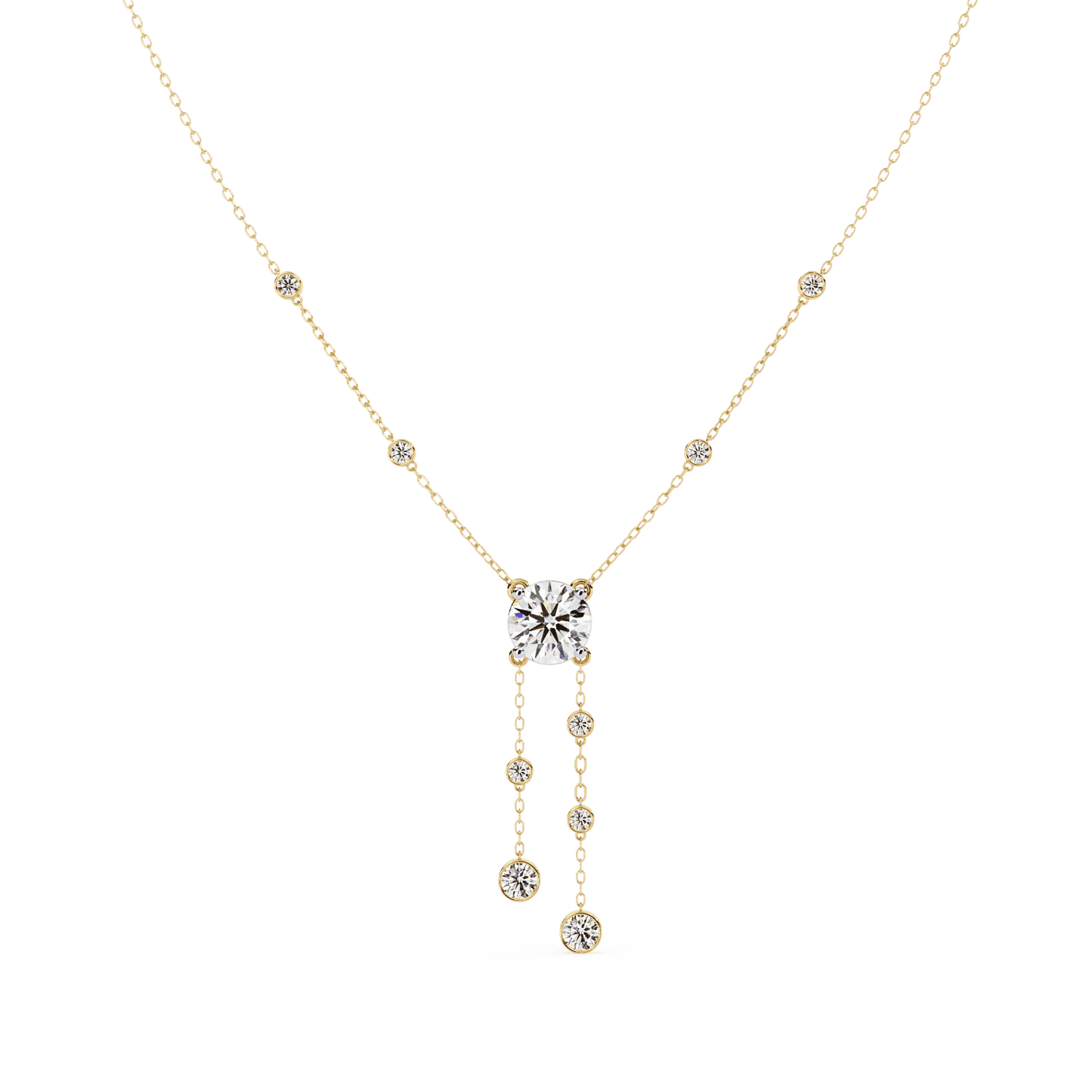 Graceful Charms Diamond Necklace