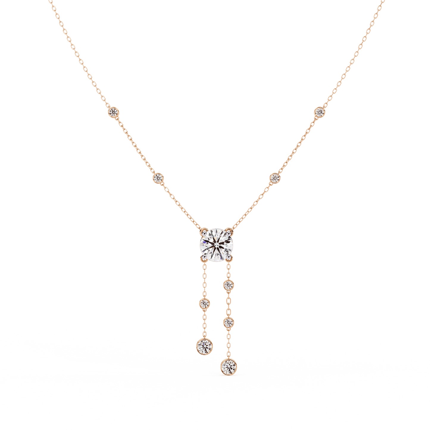 Graceful Charms Diamond Necklace