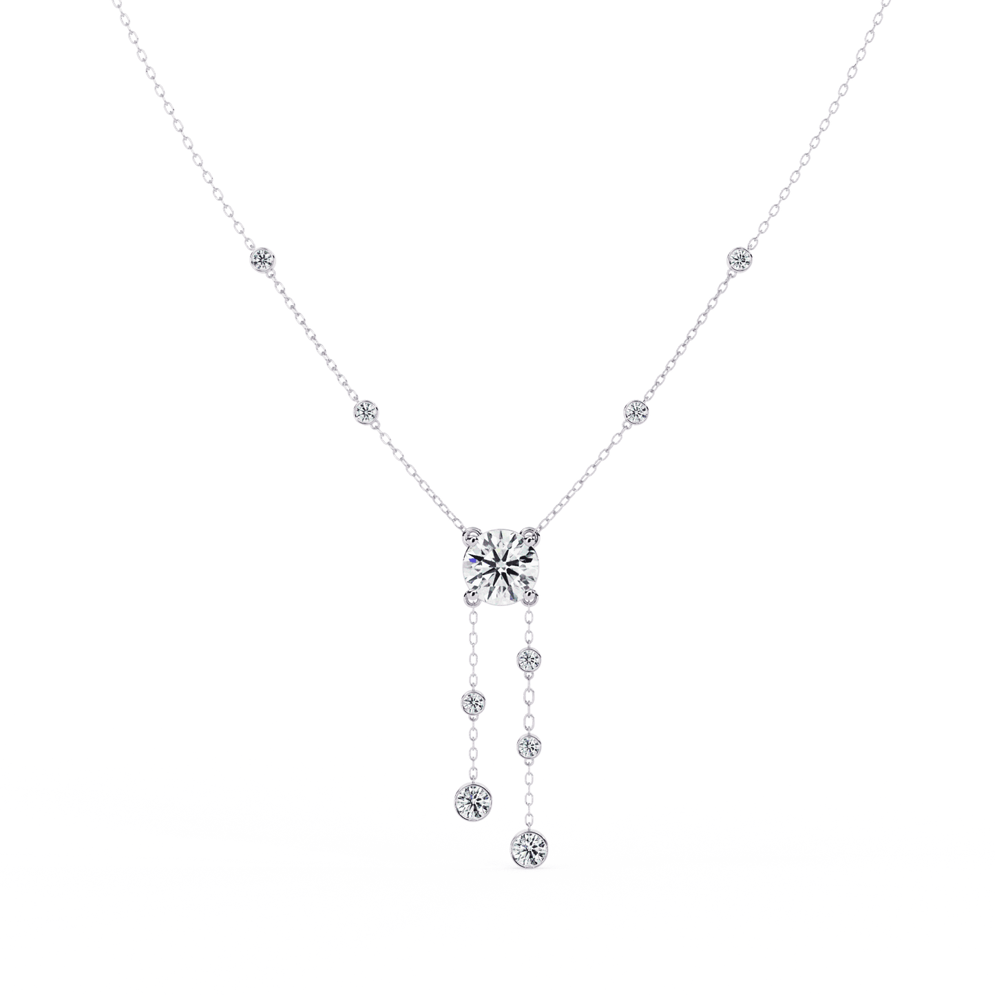 Graceful Charms Diamond Necklace
