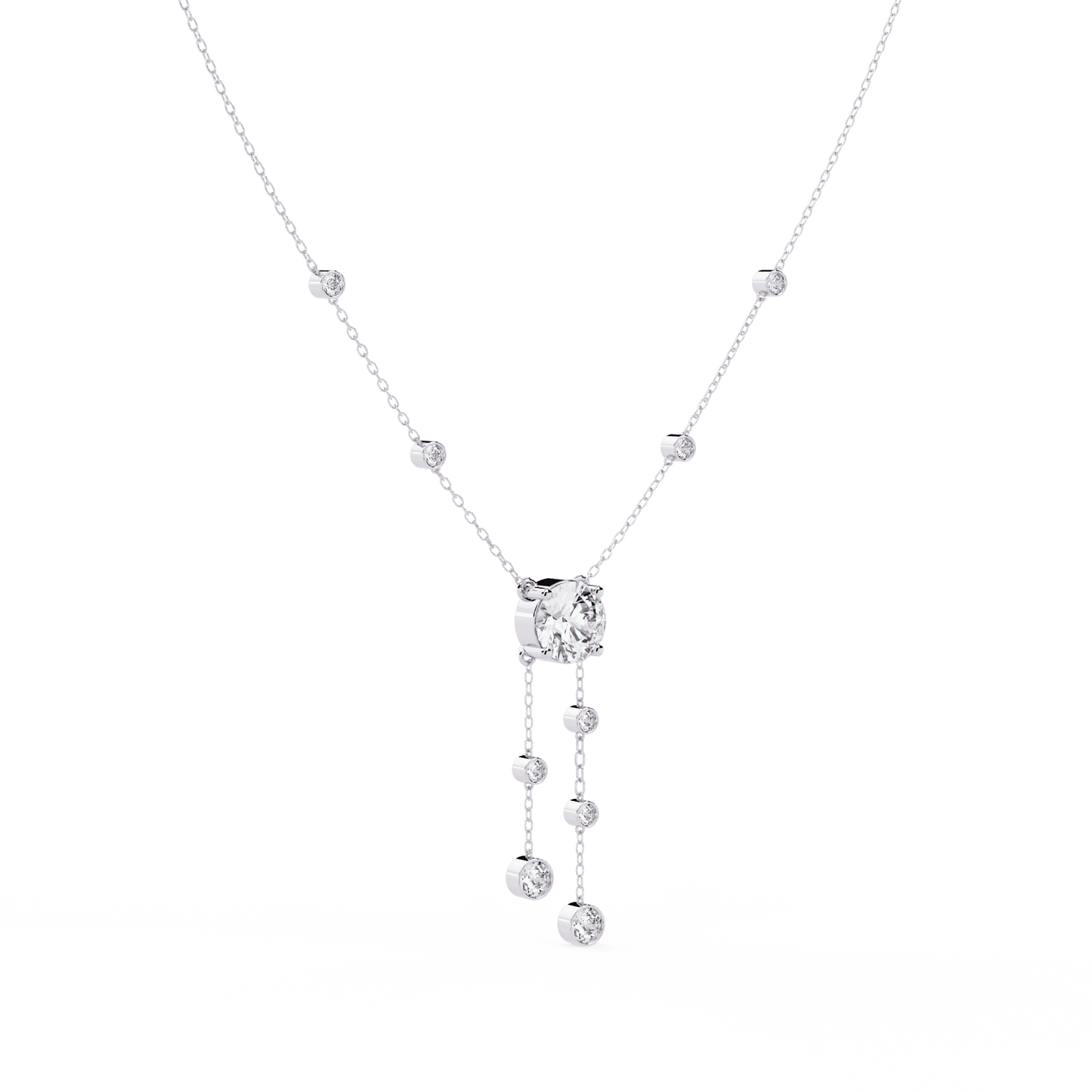 Graceful Charms Diamond Necklace