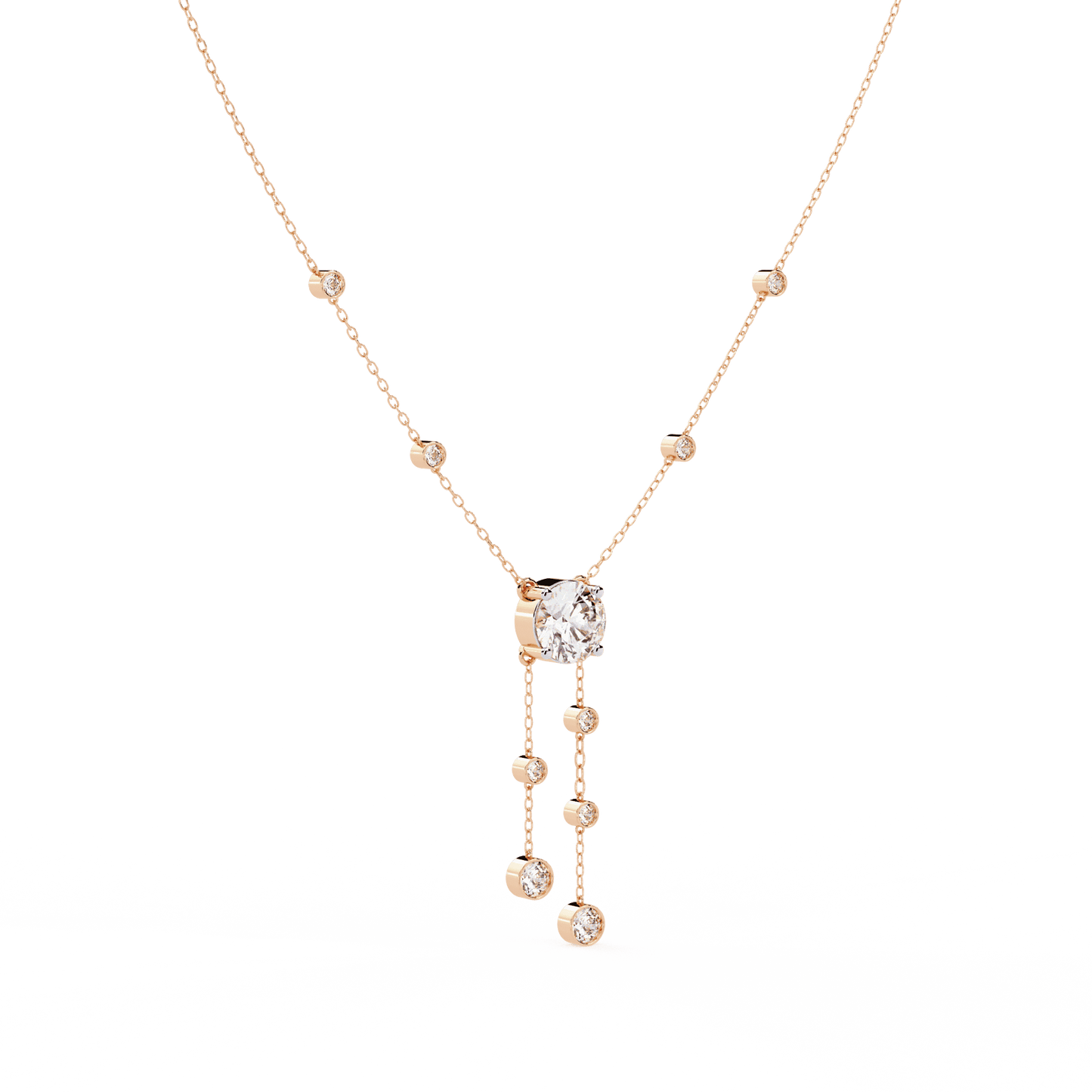 Graceful Charms Diamond Necklace
