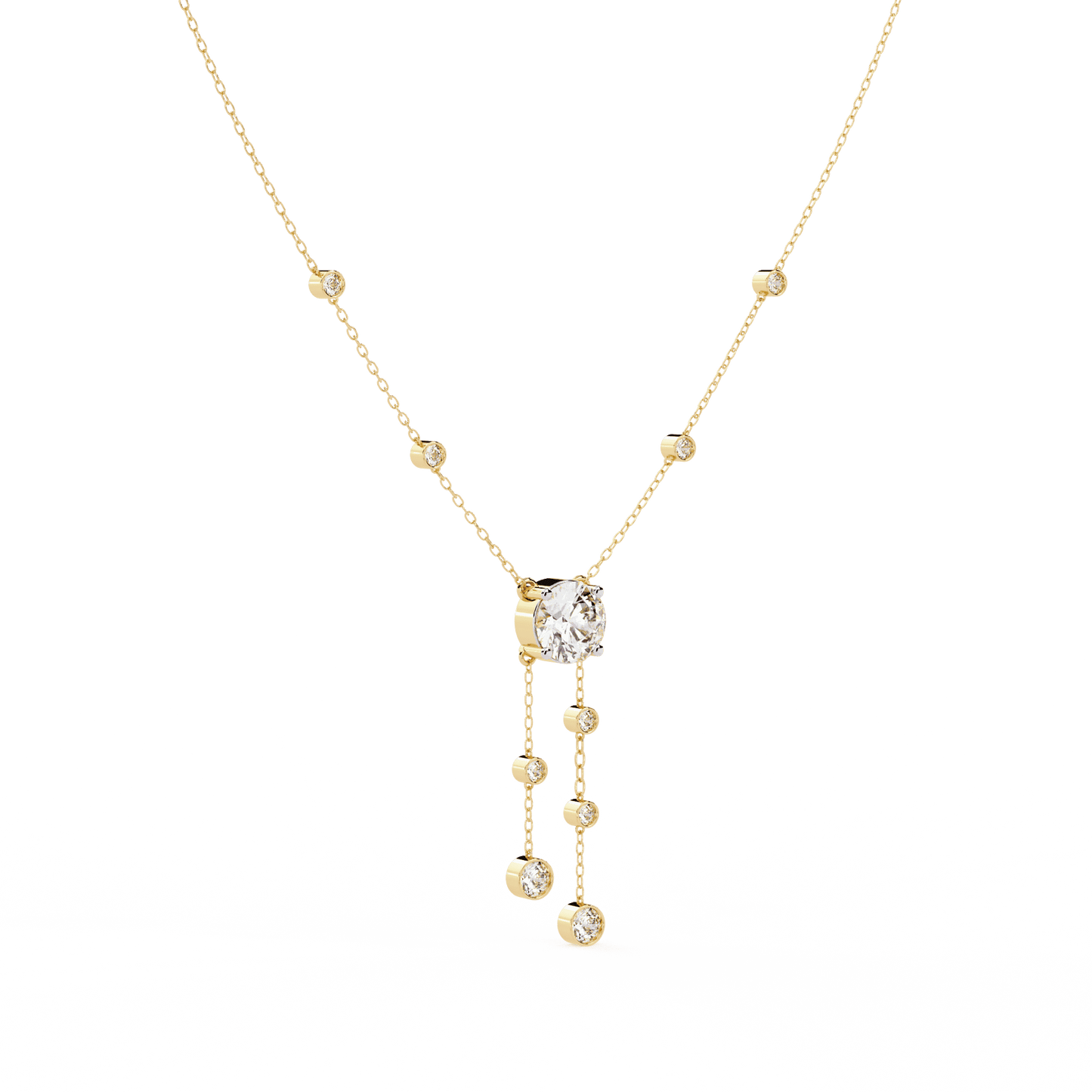 Graceful Charms Diamond Necklace