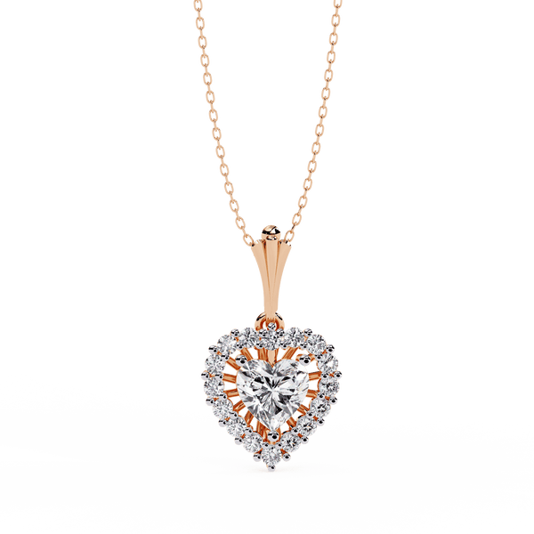Shine in Love Diamond Necklace