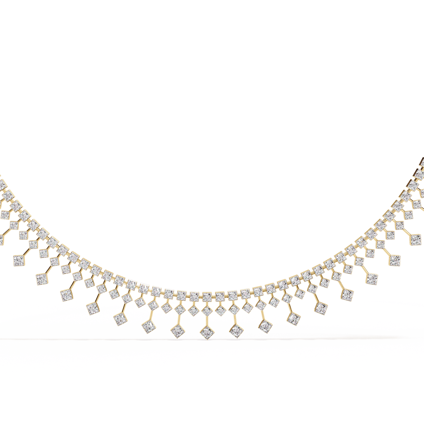 Sleek n Stylish Party Diamond Necklace
