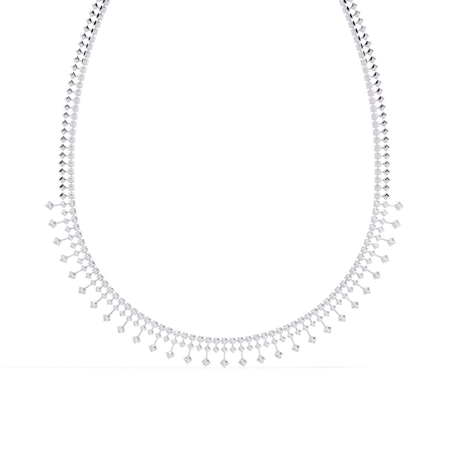 Sleek n Stylish Party Diamond Necklace