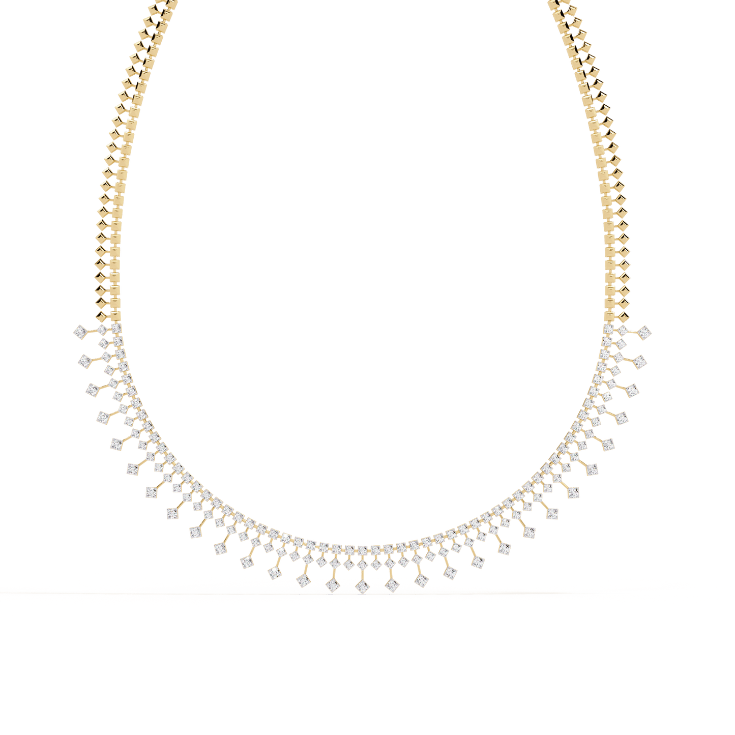Sleek n Stylish Party Diamond Necklace