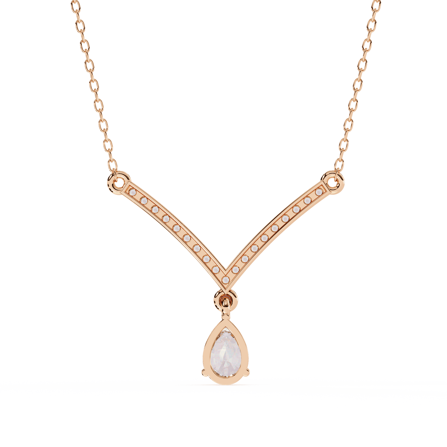 Sweetheart Solitaire Necklace