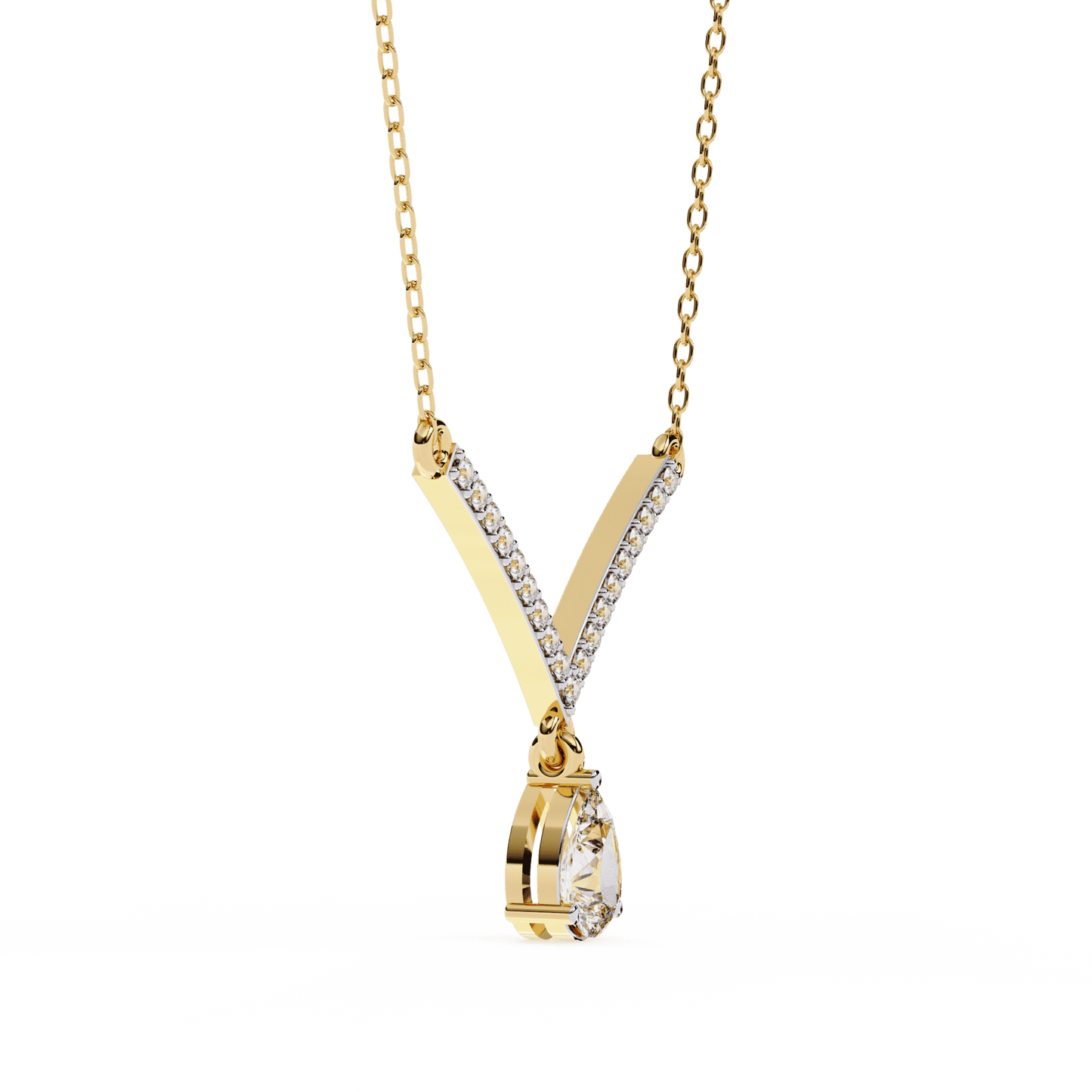 Sweetheart Solitaire Necklace