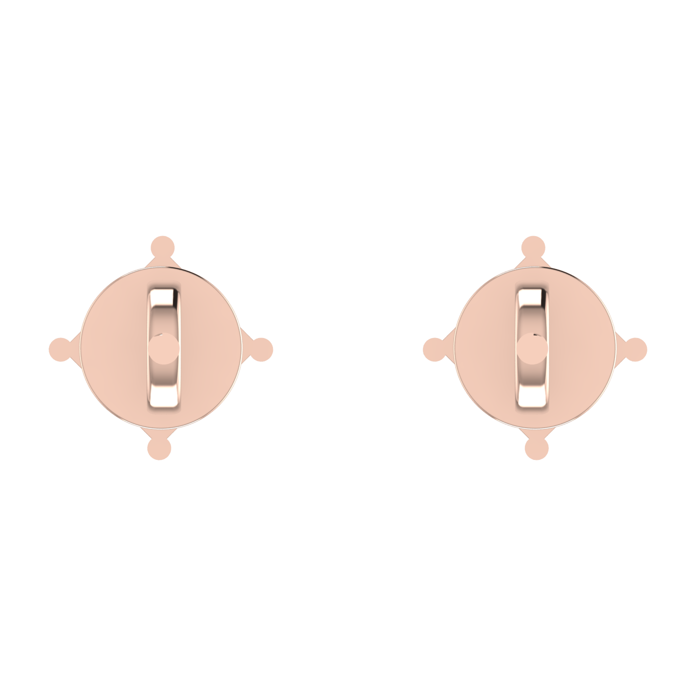 1 Carat Princess Cut Basket Setting Solitaire Pendant Set