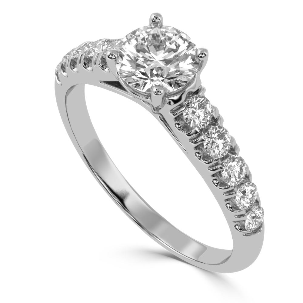 Maricci Signature Solitaire Diamond ring